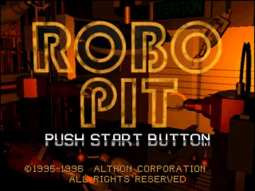 Robo Pit (JP) screen shot title